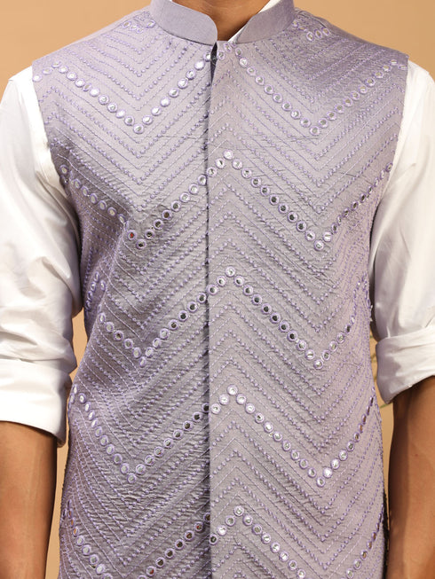 Men's Purple Mirror Jacket